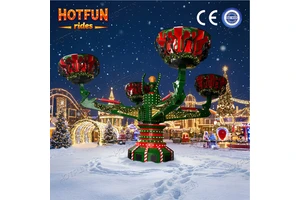 Customized Attractions Christmas Rides 32 Seats Energy Storm Ride Thrill Amusement Park Rides Carnival Games Energy Claw Ride