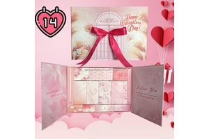 New Saint Valentin 2025 Advent Calendar Boxes Valentine Caja Misteriosa Packaging Gift Sets For14 Days Valentine's Day Countdown