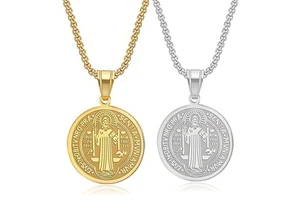 2026 Hot Selling Unique New Gold Plated Heart Pendant Necklace Stainless Steel Non-Fading Punk Chain Necklace Jewelry