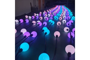 Ledcolourlight DMX Artnet Controller LED 3D Video Curtain String Rgb LED Ball Lights DJ DMX Stage Light Strip Lighting