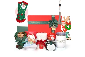 Unique New Product Ideas Festival Decoration Promotional Candle Gift Set Business Corporate Christmas Gifts Sets for Women Men