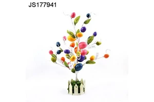 Easter Holiday Crafts & Gifts Colored Egg Tree Tabletop Party Decoration