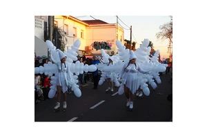 Carnival Dancing Inflatable Snowflake Costume for Christmas Performance