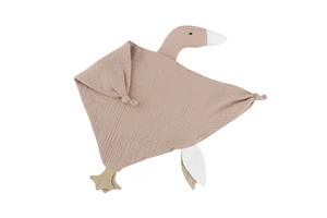 Wholesale Soft Breathable Custom Kids Rabbit Goose Plush Bunny Comforter Soothing Towels Dot Cartoon for Newborns Infants Easter