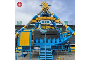 Tourist Attraction Outdoor Playground Luna Park Amusement Park Equipment Theme Park Family Thrill Pirate Ship Rides For Sale