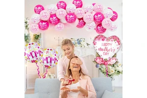 New Design Mother's Days Foil Balloon Set Personalized Mother's Day Gift Balloon Bouquet for Party Decoration