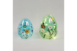 Hot Selling Easter Decoration Mini Decorative Easter Eggs New Products Light up Easter Egg