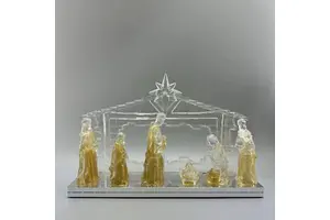 Religious Decoration Warm White Light Led Christmas Decoration