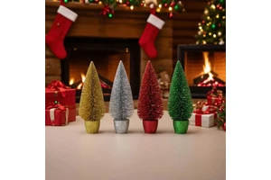 SANWEI Factory Best Selling Christmas Products Artificial Small Tree For Office And House Decor