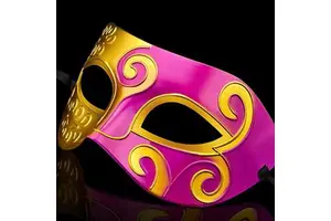 Retro Venetian Masks Masquerade Costumes Party Carnival Mask,Halloween Carnival Party Face Mask