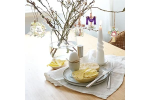 Top Selling New Easter Decoration Pendant Hanging Small Hanging Rabbit Cross Pendant Decoration Party Supplies