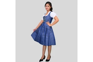 New Style Best Germany Bavarian Traditional Dirndl Costume Girls Beer Festival Oktoberfest Dirndl Dress Wholesale Rate OEM