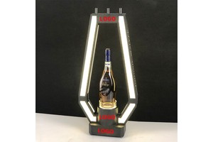Luxury Whisky Cold Fireworks Walker Champagne Liquor Bottle Holder Stand Led Bottle Glorifiers Presenter