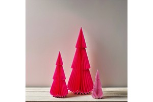 Wholesale Paper Honeycomb Christmas Trees Decorations