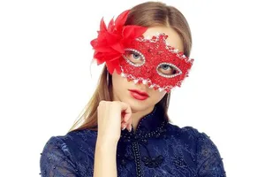 Masquerade Mask for Women Venetian Lace Eye Masks for Carnival Prom Ball Fancy Dress Party Supplies