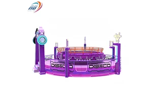 Amusement Kids Adult Rides Outdoor Playground Jumping Crazy Disco TAGADA Rides For Sale