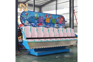 Nova Rides Amusement Equipment Manufacturers Miniature Carnival Rides Funfair Crazy Wave Miami Rides Outdoor Shopping Mall Steel