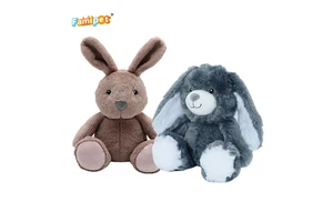 Famipet Manufacturer Wholesale Custom Kawaii Rabbit Design Cute Bunny Soft Plush Toy Stuffed Animal Toys