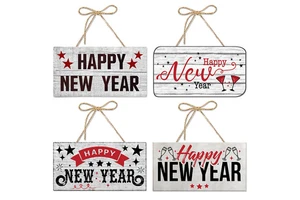 2026 New Year Eco-Friendly Luxury Table Decoration Set Paper Door Hanging Ornament Party Supplies