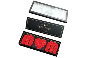 MOM Flower Mother's Day Gift Box Mother's Day Floral Gift Packaging Box MOM Letter Shaped Fillable Box for Wedding Party