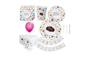 Event and Party Themed Birthday Set Decoration Donut Birthday Party Supplies