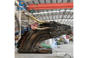 Animatronic Electric Dragon Rides Interatction Dragon Ride For Sale