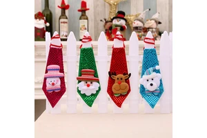 New Christmas Decorative Products Adult and Children's Small Gifts Creative Small Gifts Sequin Tie