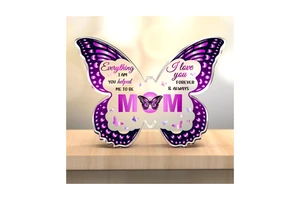 Mom's Gift Unique Mothers Birthday Gift Creativity butterfly Acrylic Souvenirs Gifts, Christmas Thanksgiving Mother's Day