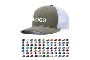Richardson Style 112 6-Panel Factory Custom Logo Snapback Trucker Hats Plain Mesh Performance Cycling For Outdoor Sports Casual