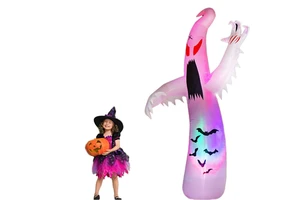 Cost-effective Halloween Inflatable Ghost Decorations Hot Selling PVC Outdoor Halloween Home Decor with LED Light