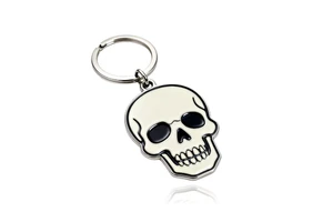 Custom Halloween Theme Enamel Metal Keychains Pumpkin Ghost Black Cat Key Ring Personalized Alloy Key Holder for Gift Bulk