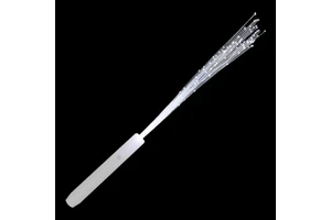 Neon-Glo LED Light-Up Fiber Optic Glow-in-the-Dark Wands for Kids & Adults-Birthday New Year Party Supplies