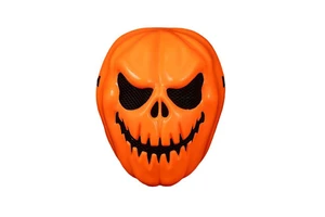 Factory Custom Halloween Pumpkin Mask Plastic Product Halloween Costumes Party Masks