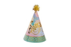 Adult Children's Party Hats Baby's First Birthday Party Birthday Hat Hairball Party Supplies Happy Birthday Decoration 2024