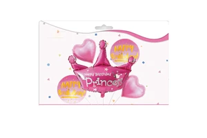 5 Pcs Number Cute Ice Cream Birthday Cake Helium Balloon Set Birthday Party Decoration Supplies Children's Thanksgiving Diwali
