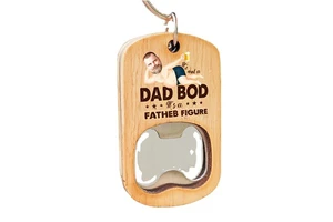 Personalized Pattern Father's Day Gift for Dad's Birthday DIY Bottle Opener