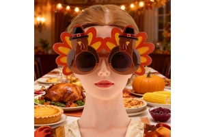 PESENAR Thanksgiving Festival Party Thanksgiving costume, Thanksgiving Turkey glasses costume