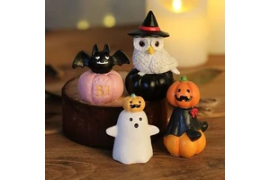Halloween Decorative Resin Pumpkin Horror Knick-Knacks