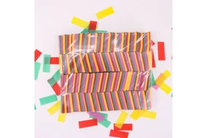 Biodegradable Mix Color Rainbow Paper Confetti for Carnival Festival Weddings Easter Birthday Christmas