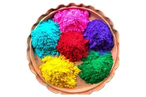 Luxurious Organic Vibrant Eco-friendly Waterproof Cornstarch-Based Disposable Color Powder Smooth Flowing Texture Party