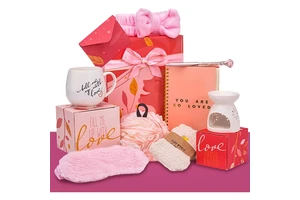 Birthday Valentine's Day Mother's Day Gifts Set Business Notebook Mug Set Gift Box Corporate Promotion Gifts Set for Women