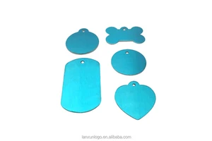 Custom Blank Zinc Alloy Dog Tag Metal Stamped for Silk Screen Printing Antique Angel Cross Fashion Themes New Year Birthday