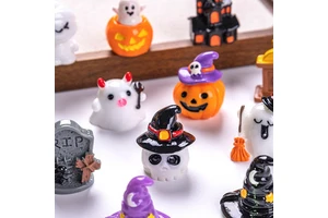 New 3D Halloween decorations: ghost, skull, pumpkin DIY artificial pumpkin Halloween accessories