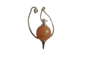 Hot Selling Natural Red Aventurine Gemstone Ball Pendulum with Metal Chain