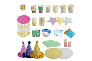 Custom Construction Party Supplies Party Decorations Kits Set for Kids Birthday Party Accessories