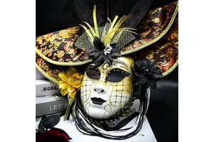 Wholesale Carnival Performance Party Masks Venetian Princess Mask Decoration Face Mask