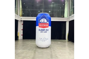Custom Inflatable Beer Can 3M Airtight HD Printing Wine Bottle Giant Inflatable Bottle For Inflatable Advertising Equipment