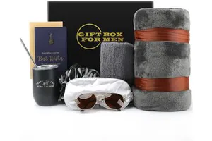 Customized Logo Father's Day Gift Set Get Well Soon Gifts for Men Care Package for Him Thinking of You Gifts for Him