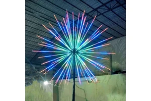 Beautiful Outdoor Christmas New Year Decoration Led Firework Lights