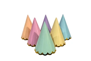 Colorful Disposable Paper Hat Children and Adults Birthday Party & Photo Studio Props Wholesale Supplies
